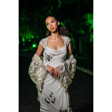 Élodie Embroidered Gown