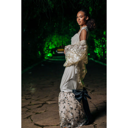 Élodie Embroidered Gown