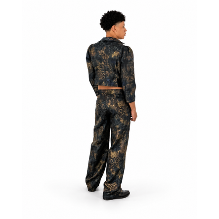 Midnight Gold Cropped Unisex Set