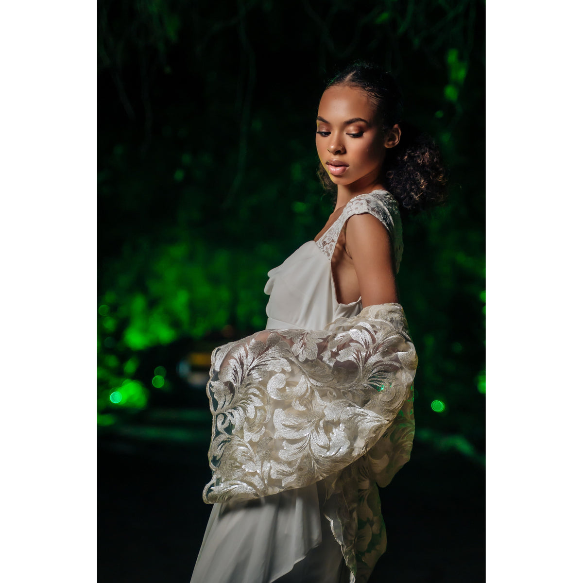 Élodie Embroidered Gown