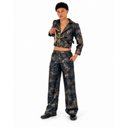 Midnight Gold Cropped Unisex Set