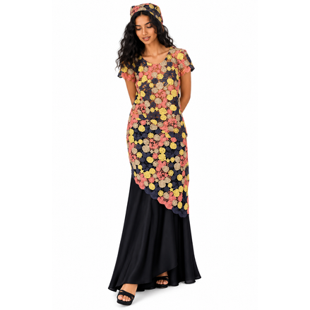 Hand-Crochet Bloom Layered Set