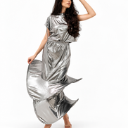PLATIUM Sculptural Hooded Look